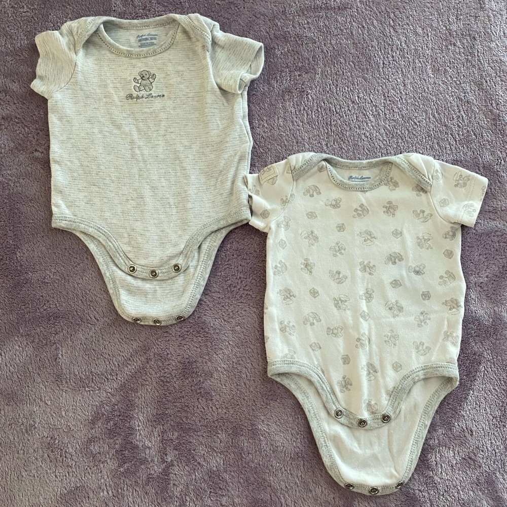 Baby Boy Ralph Lauren Bodysuits